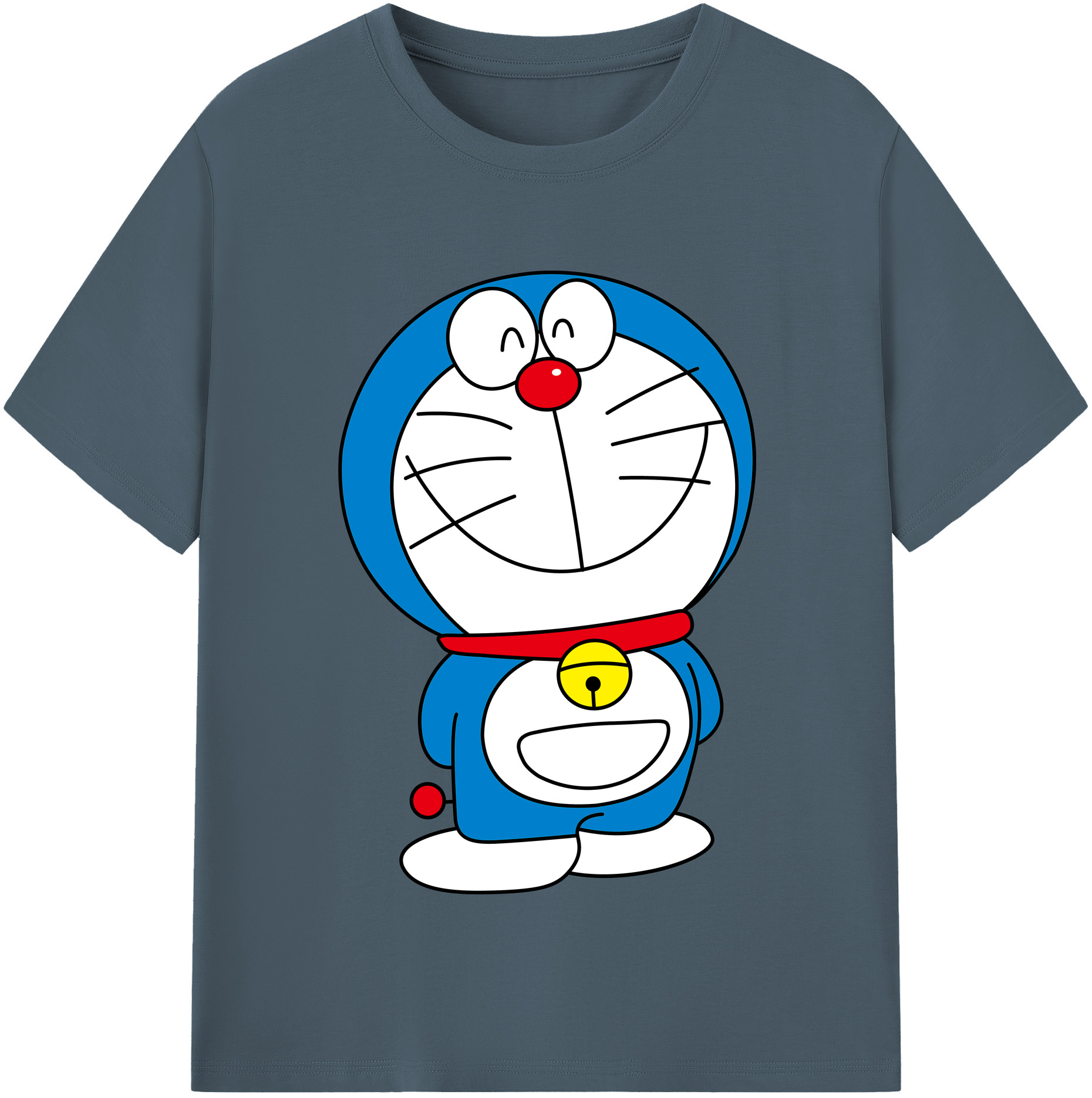 （画像用） ドラえもん Doraemon 綿100％半袖Tシャツ（フロントプリント）